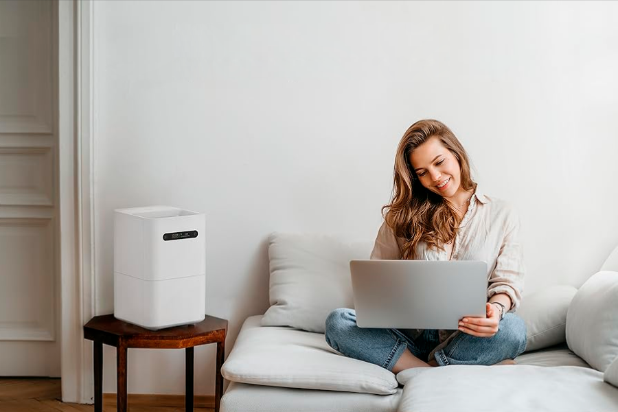 smart evaporative humidifier